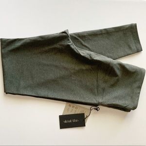 Strut This Kendall Ankle Leggings Large Olive